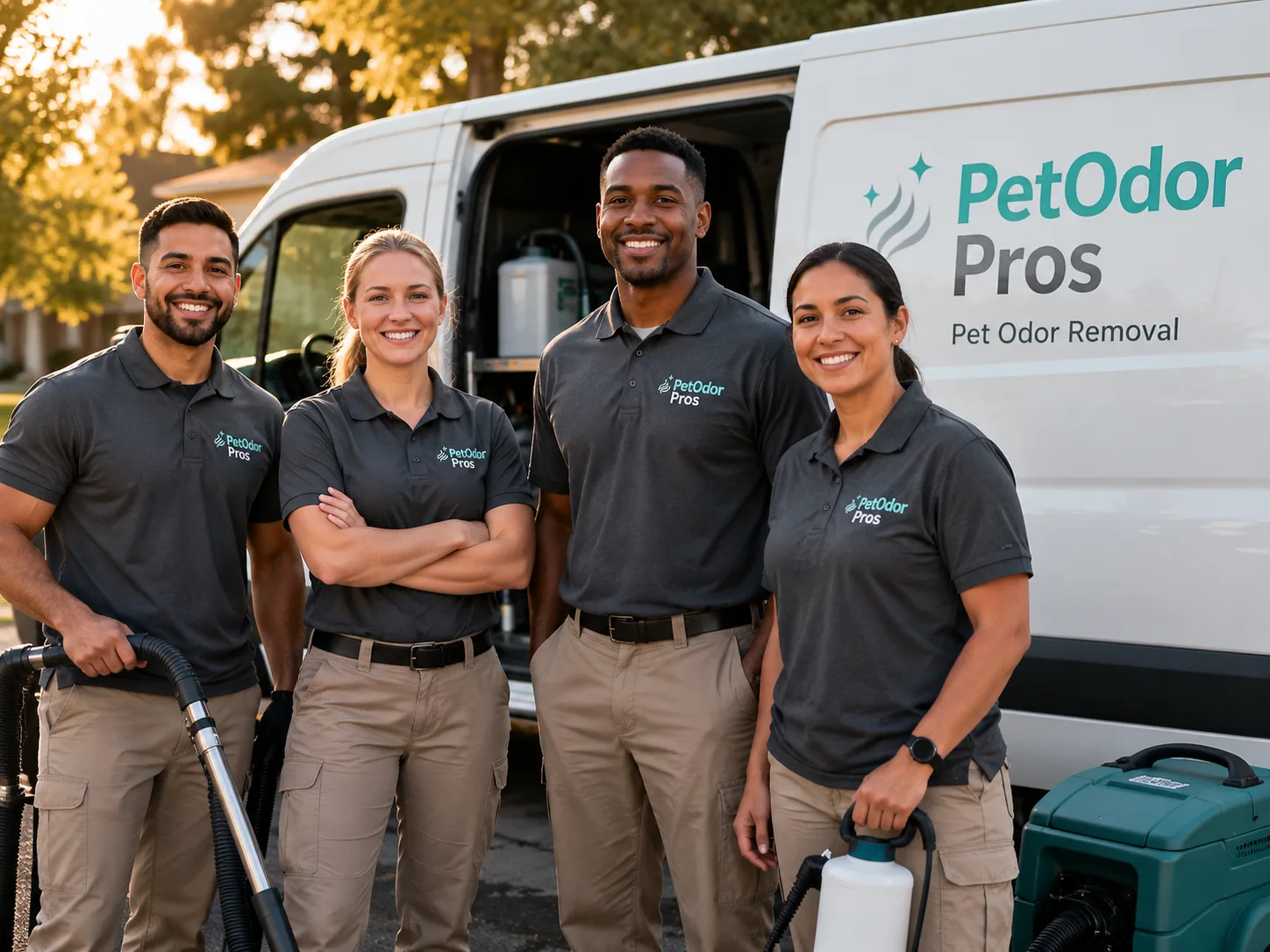 Pet Odor Removal team serving Moffit, ND